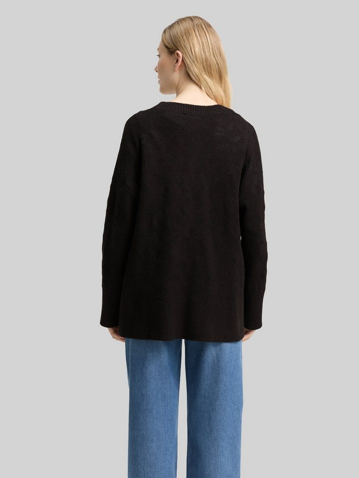TOM TAILOR Cardigan Pullover & Strickjacken Oversize Cardigan mit Glitzer-Effekt – Bild 3 von 5