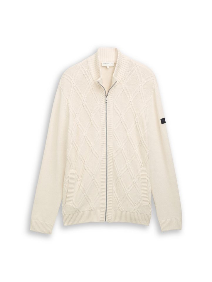 TOM TAILOR Cardigan Pullover & Strickjacken Strickjacke mit Zopfmuster – Bild 2 von 5