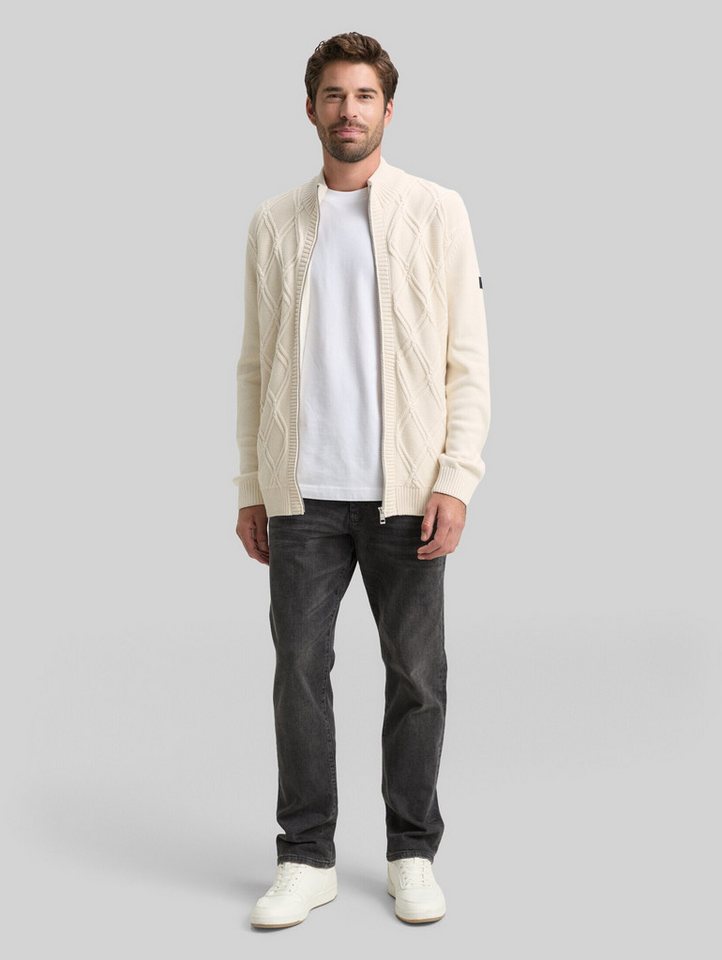 TOM TAILOR Cardigan Pullover & Strickjacken Strickjacke mit Zopfmuster – Bild 5 von 5