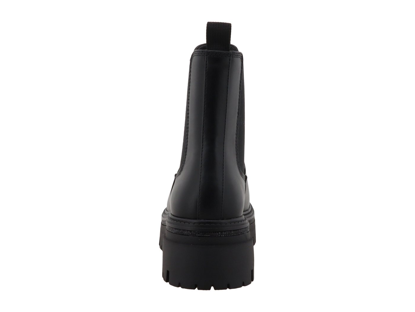TOM TAILOR Chelseaboots Blockabsatz, Stiefelette mit beidseitigem Stretcheinsatz – Bild 2 von 5