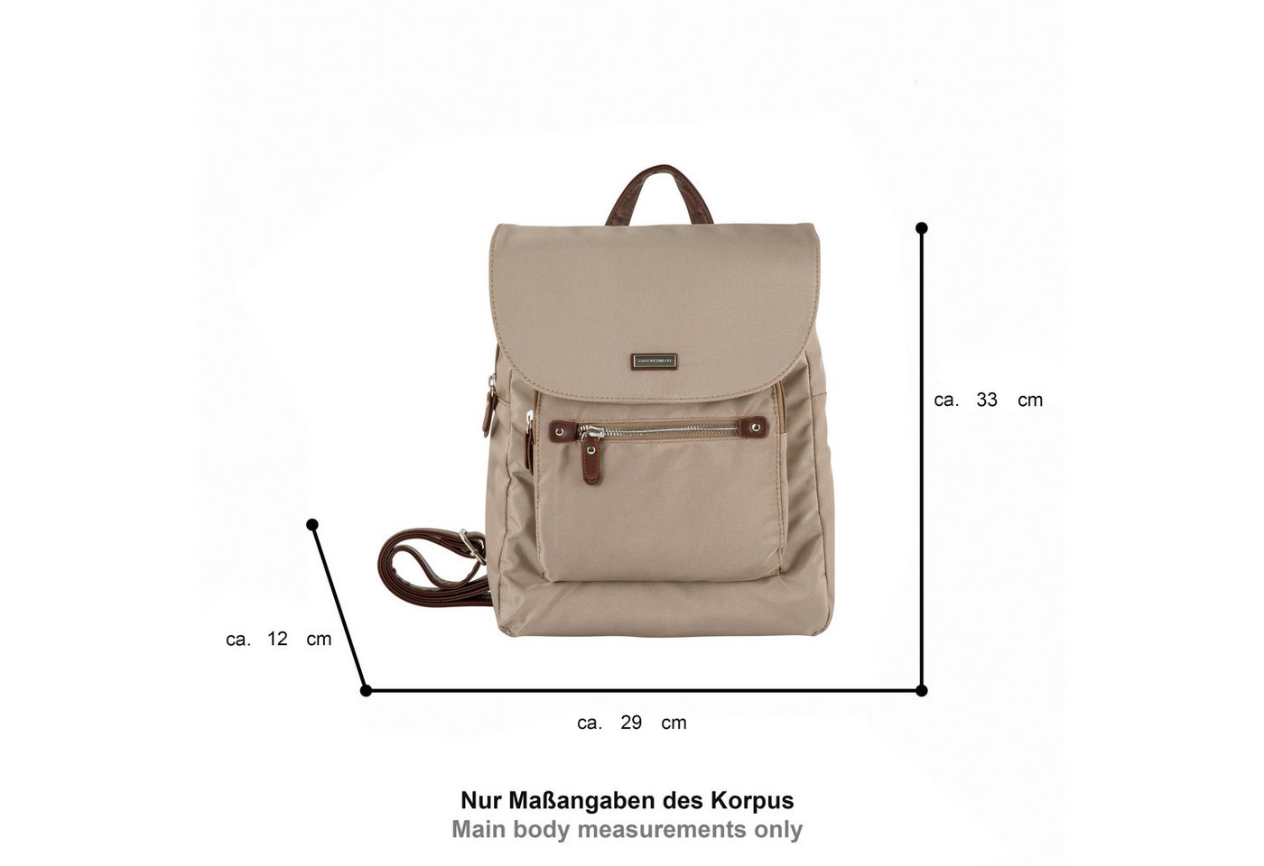 TOM TAILOR Cityrucksack RINA, mit super leichtem Gewicht – Bild 2 von 5