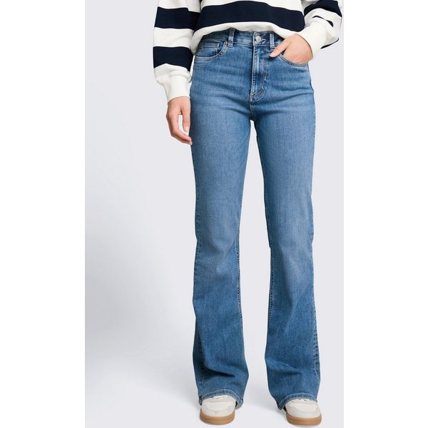 TOM TAILOR Denim 5-Pocket-Jeans Style Ava Flared mit Stretch