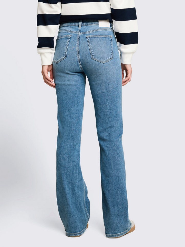 TOM TAILOR Denim 5-Pocket-Jeans Style Ava Flared mit Stretch – Bild 2 von 5