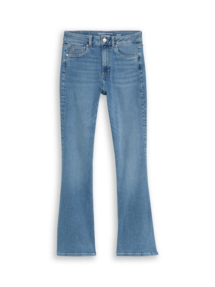 TOM TAILOR Denim 5-Pocket-Jeans Style Ava Flared mit Stretch – Bild 5 von 5