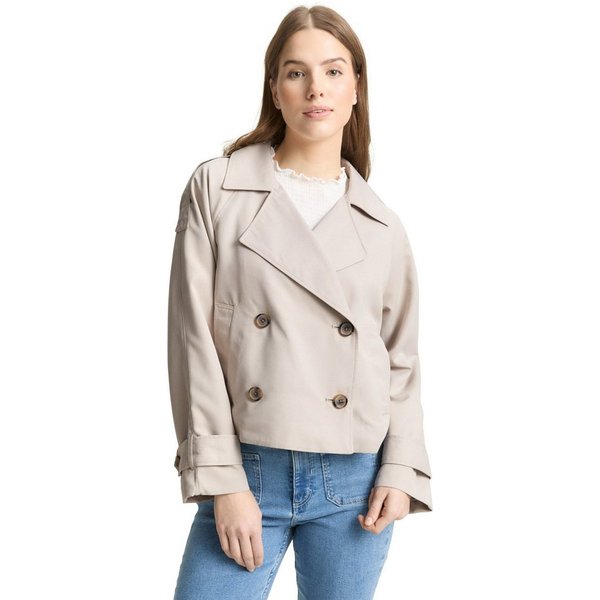TOM TAILOR Denim Cabanjacke mit Reverskragen