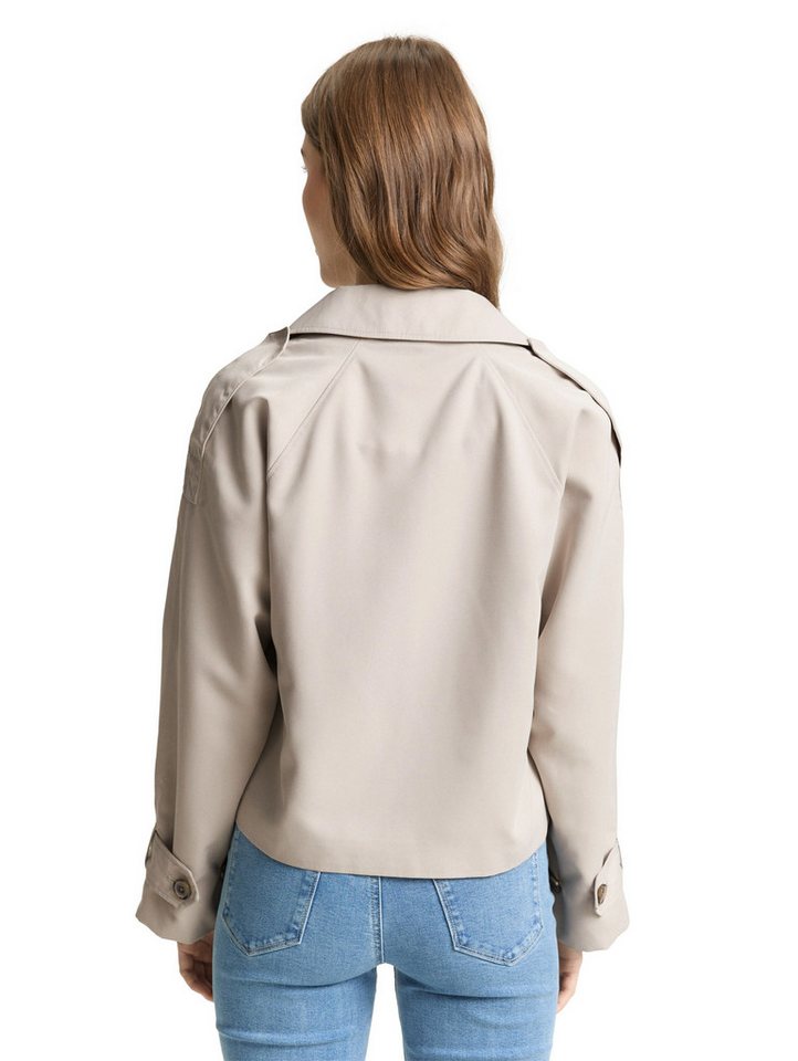 TOM TAILOR Denim Cabanjacke mit Reverskragen – Bild 2 von 5