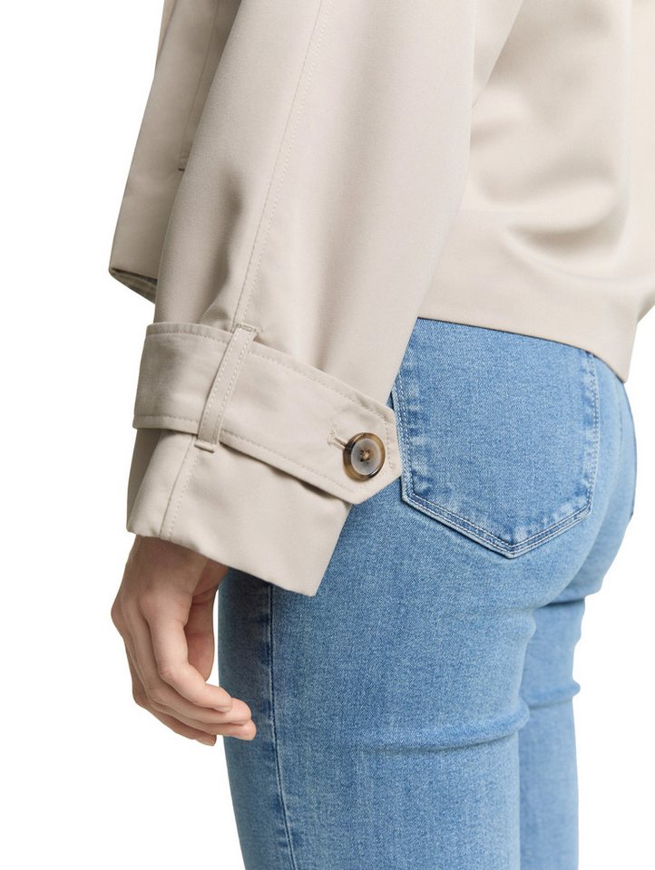 TOM TAILOR Denim Cabanjacke mit Reverskragen – Bild 3 von 5