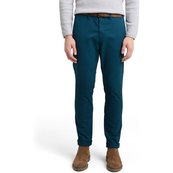 TOM TAILOR Denim Chinohose mit Gürtel