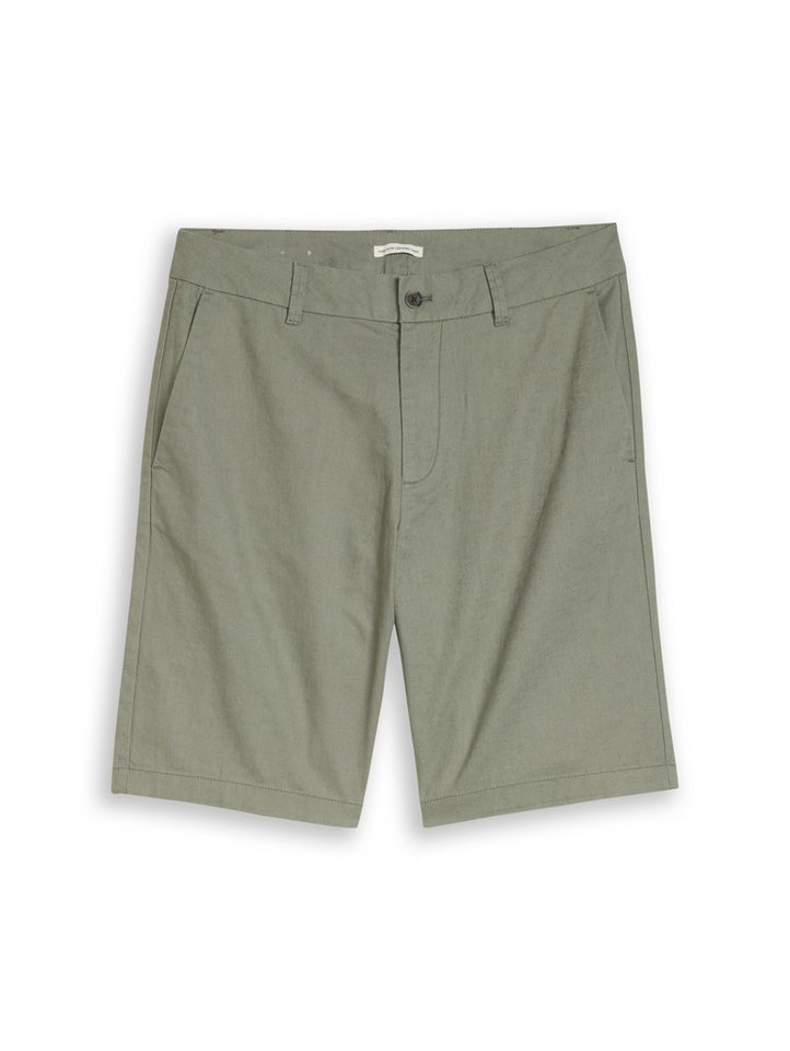 TOM TAILOR Denim Chinoshorts aus Leinen – Bild 5 von 5