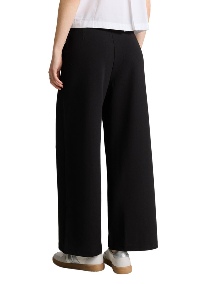 TOM TAILOR Denim Culotte H schwarz,Casual,Polyester,Unifarben,Wide Leg,Mittel – Bild 2 von 4