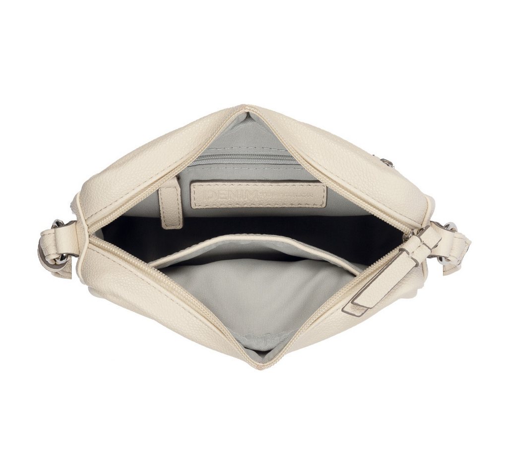 TOM TAILOR Denim Handtasche Aveline, Damen Umhängetasche, Schultertasche mit glänzendem 3D-Logo – Bild 5 von 5