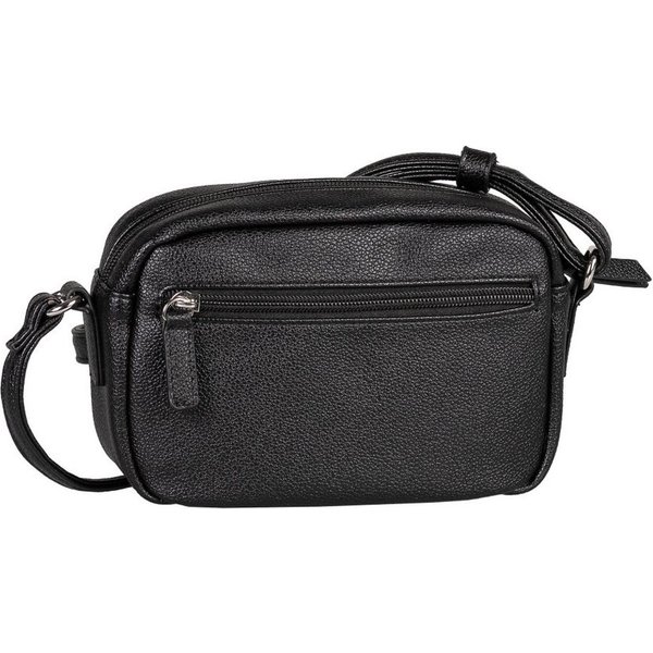 TOM TAILOR Denim Handtasche Aveline, Damen Umhängetasche, Schultertasche mit glänzendem 3D-Logo