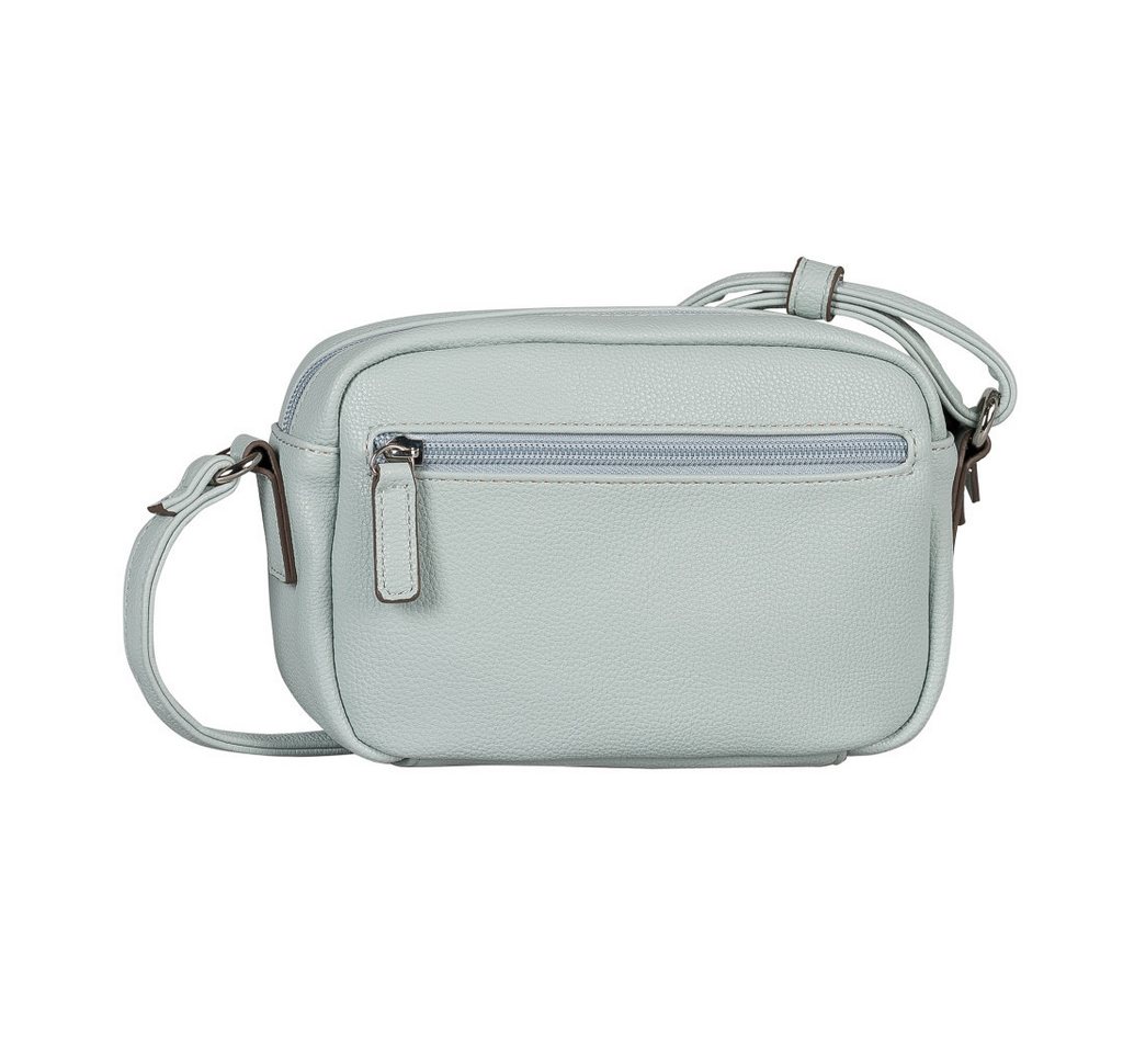 TOM TAILOR Denim Handtasche Aveline, Damen Umhängetasche, Schultertasche mit glänzendem 3D-Logo – Bild 4 von 5