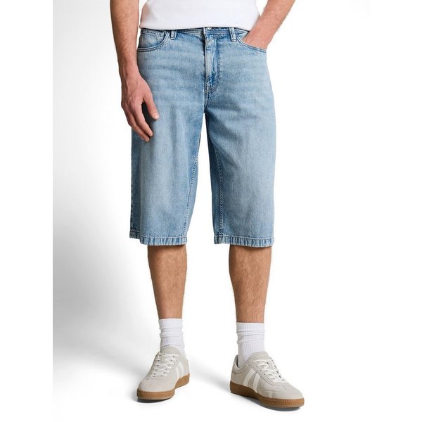 TOM TAILOR Denim Jeansbermudas Sommerbermuda aus Baumwolle