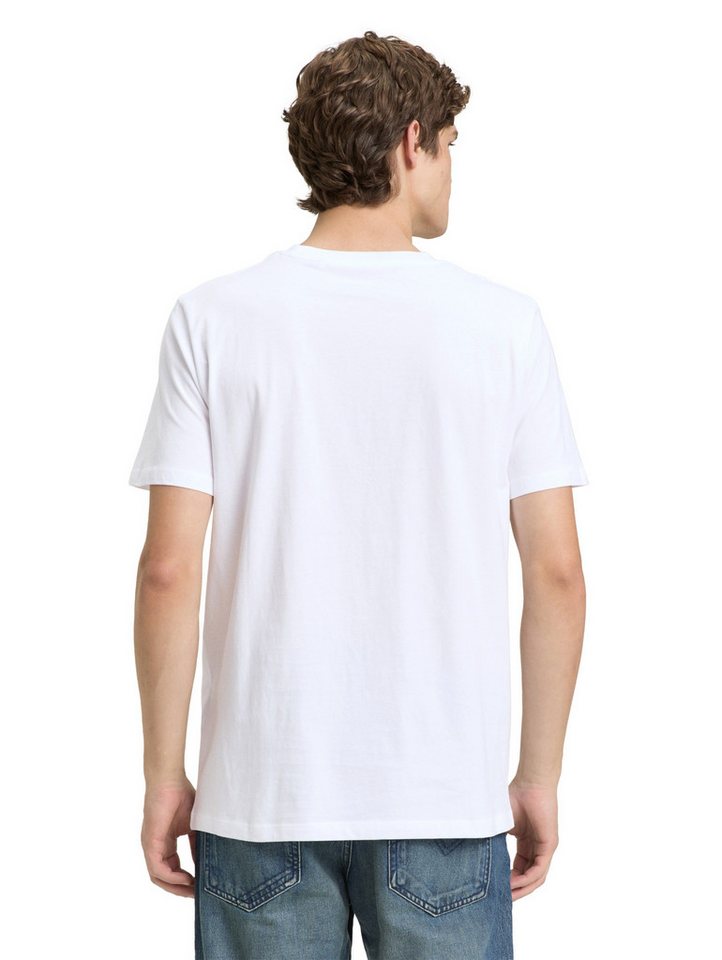 TOM TAILOR Denim Kurzarmshirt mit Logo-Print – Bild 2 von 5