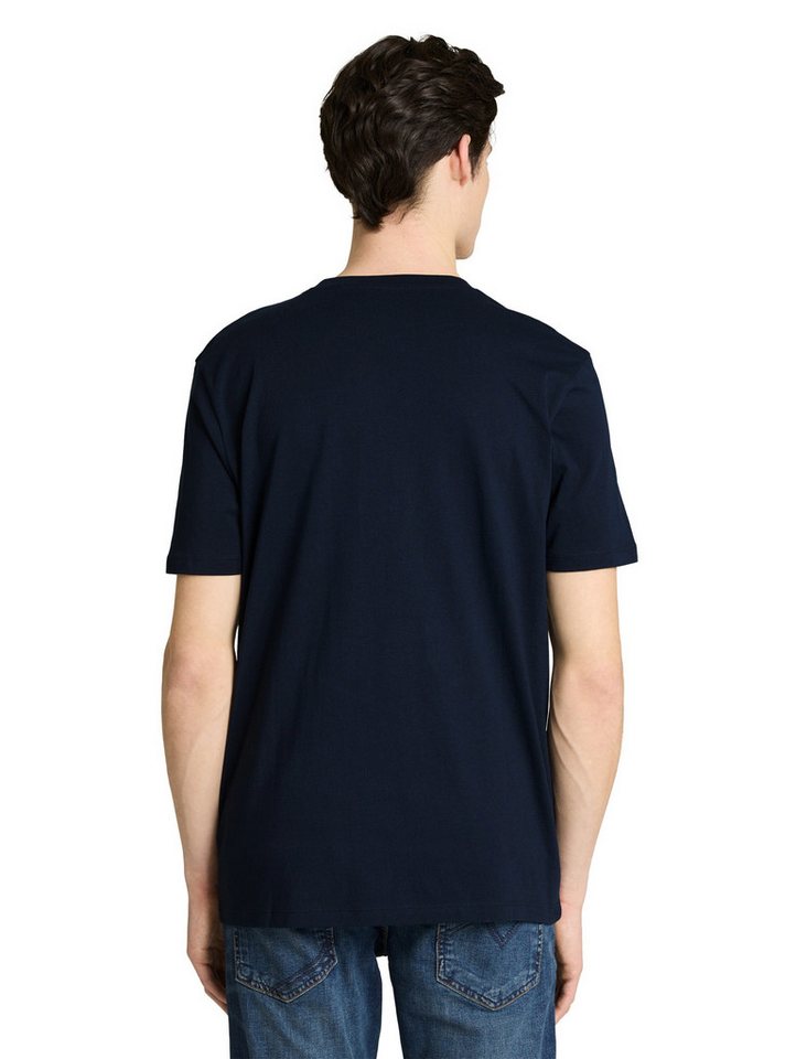 TOM TAILOR Denim Kurzarmshirt mit Logo-Print – Bild 2 von 5