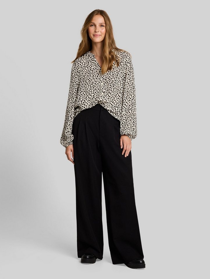 TOM TAILOR Denim Langarmbluse Blusen & Shirts Bluse mit Muster – Bild 5 von 5