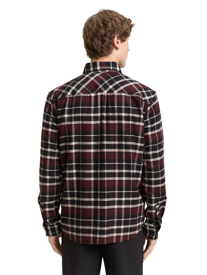 TOM TAILOR Denim Langarmhemd kariert – Bild 2 von 5