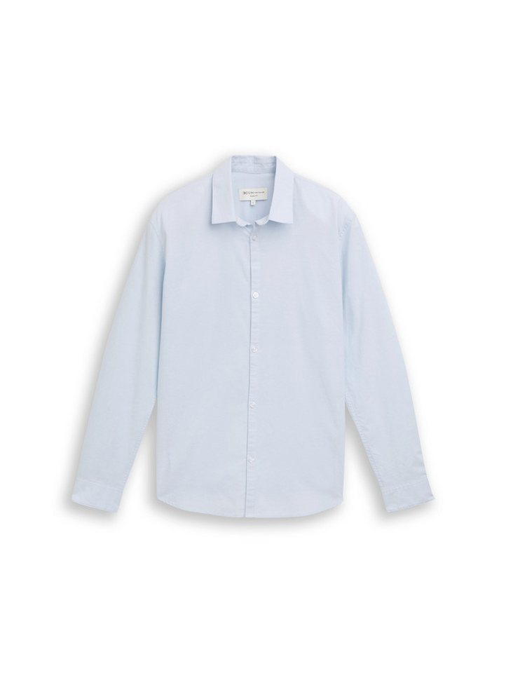 TOM TAILOR Denim Langarmhemd mit Knopfleiste – Bild 5 von 5