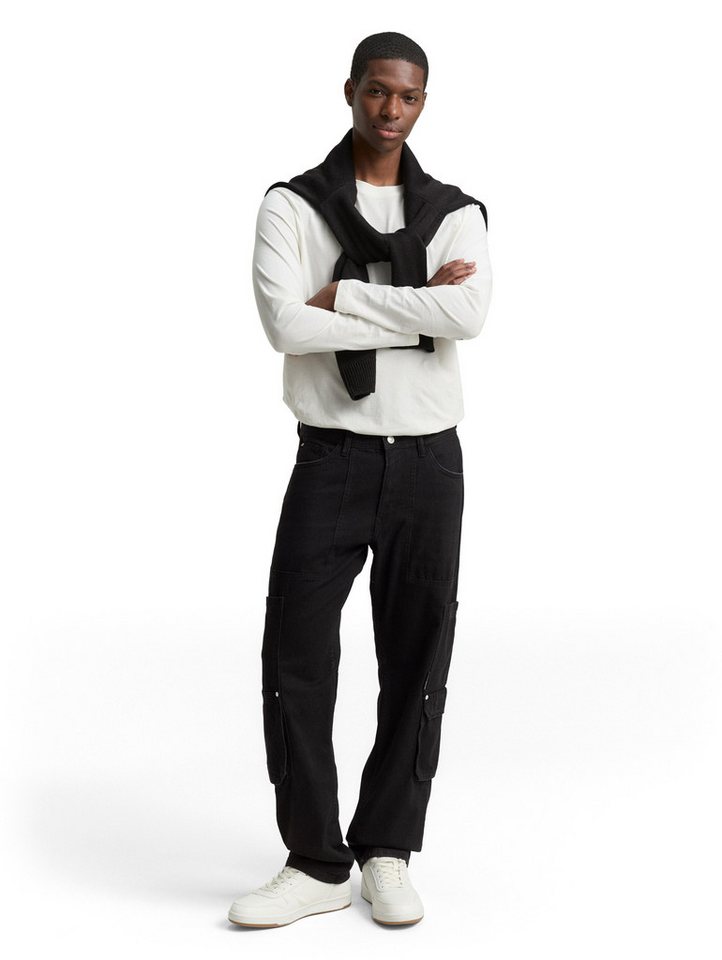 TOM TAILOR Denim Relax-fit-Jeans mit Taschen – Bild 4 von 5