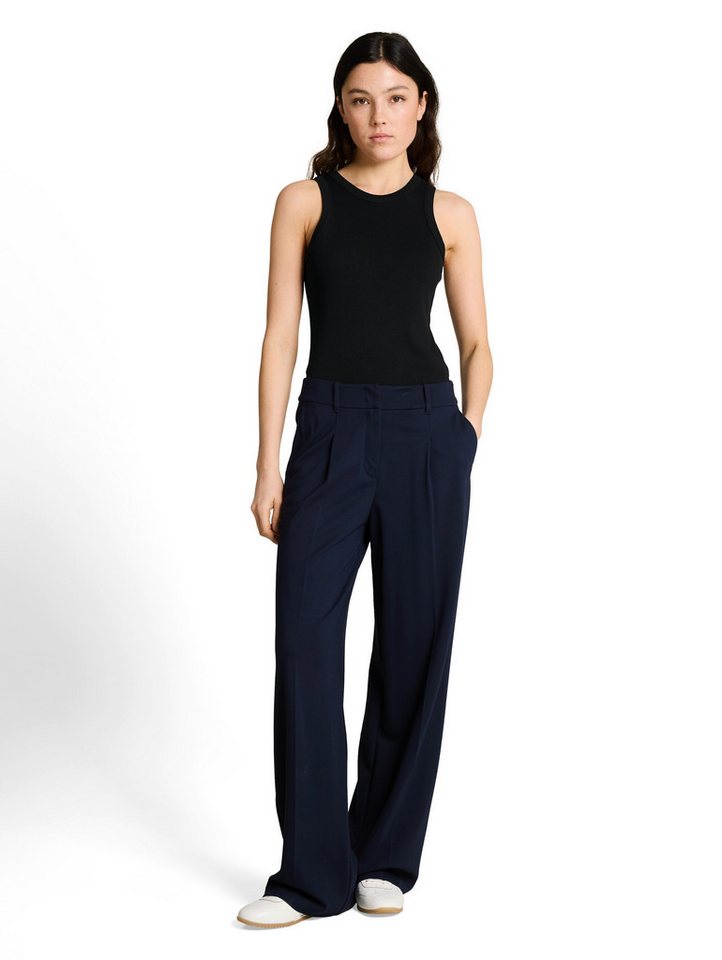 TOM TAILOR Denim Rundhalsshirt ohne Ärmel – Bild 4 von 5
