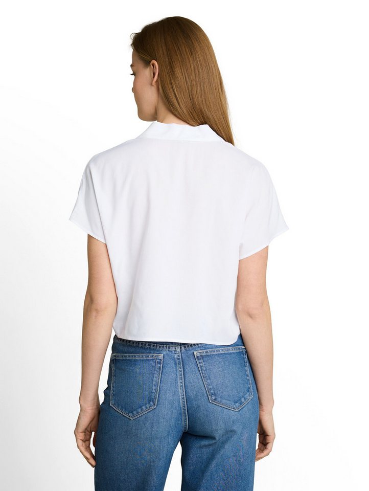 TOM TAILOR Denim Shirtbluse mit Knotendetail – Bild 3 von 5
