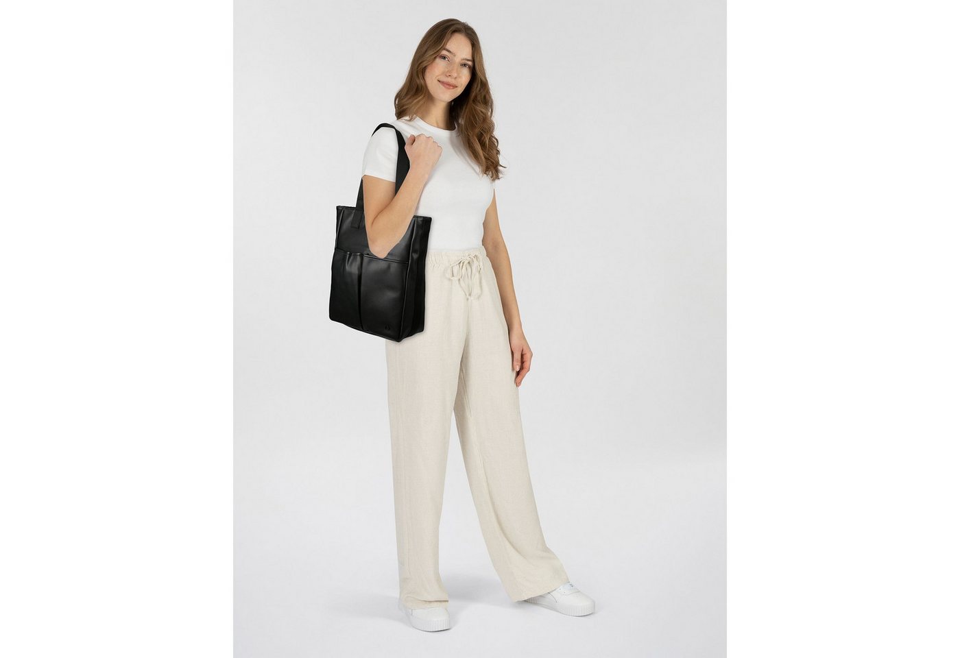 TOM TAILOR Denim Shopper Jelena, Polyurethan – Bild 2 von 5