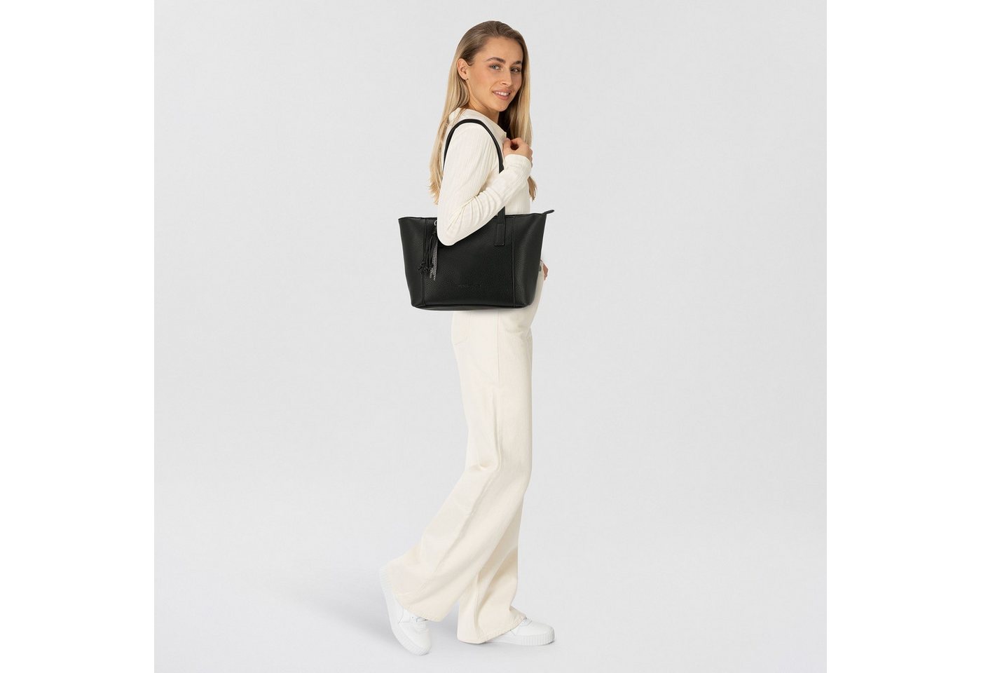 TOM TAILOR Denim Shopper Priya, Polyurethan – Bild 2 von 5