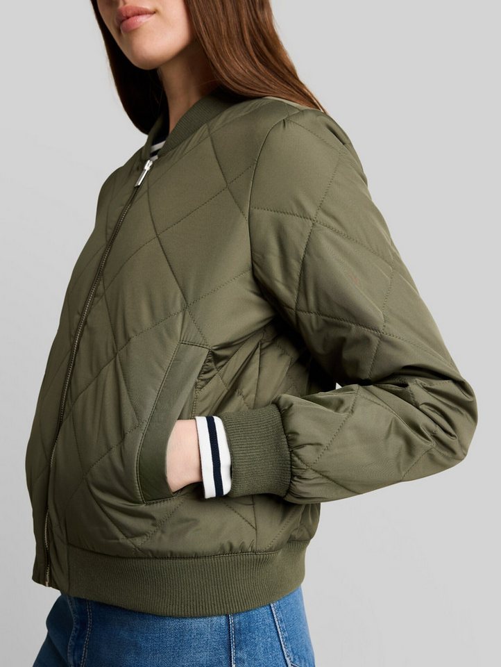 TOM TAILOR Denim Steppjacke Jacken Steppjacke mit Bomberkragen – Bild 4 von 5
