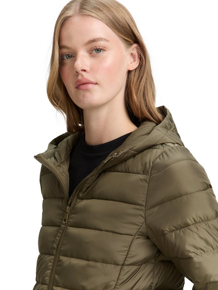 TOM TAILOR Denim Steppjacke mit Kapuze – Bild 3 von 5