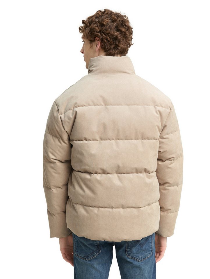 TOM TAILOR Denim Steppjacke mit Logo Print – Bild 3 von 5