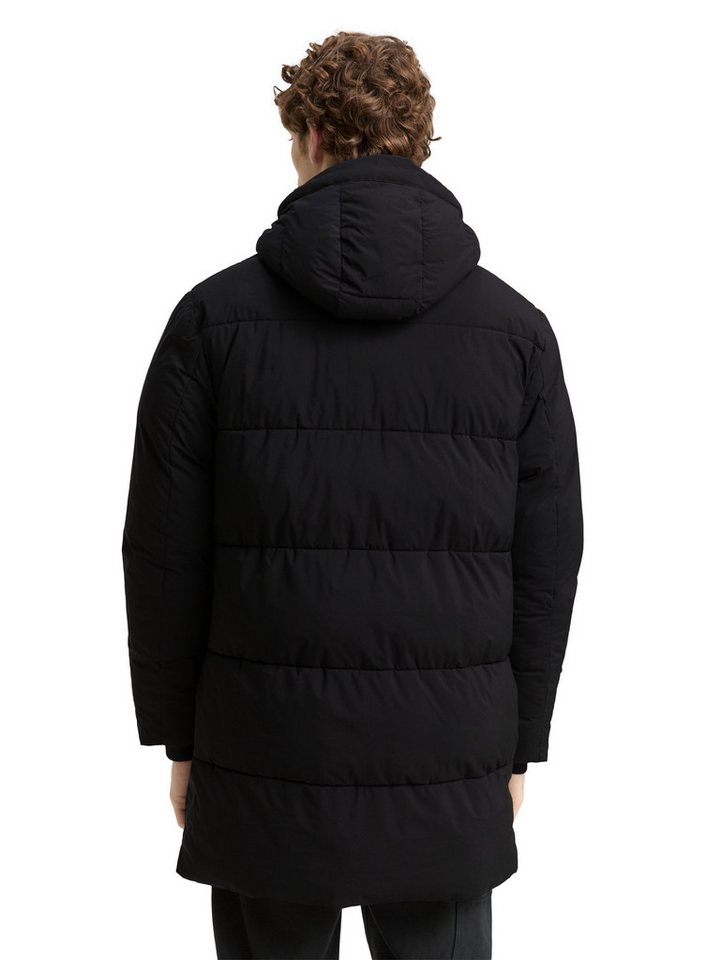 TOM TAILOR Denim Steppjacke mit Logo Print – Bild 2 von 5