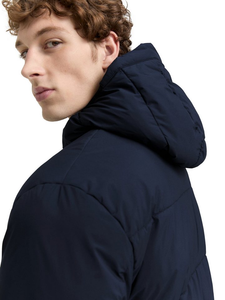 TOM TAILOR Denim Steppjacke mit Logo Print – Bild 3 von 5