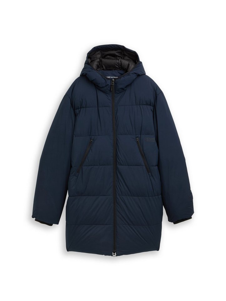 TOM TAILOR Denim Steppjacke mit Logo Print – Bild 5 von 5