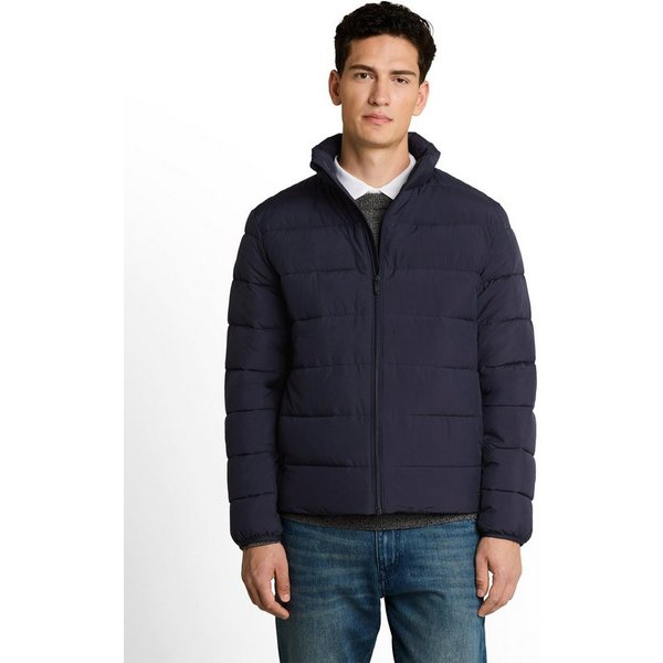 TOM TAILOR Denim Steppjacke mit Reißverschluss, aus Polyester