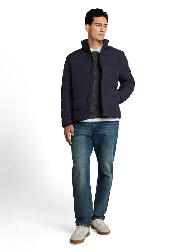 TOM TAILOR Denim Steppjacke mit Reißverschluss, aus Polyester – Bild 4 von 5