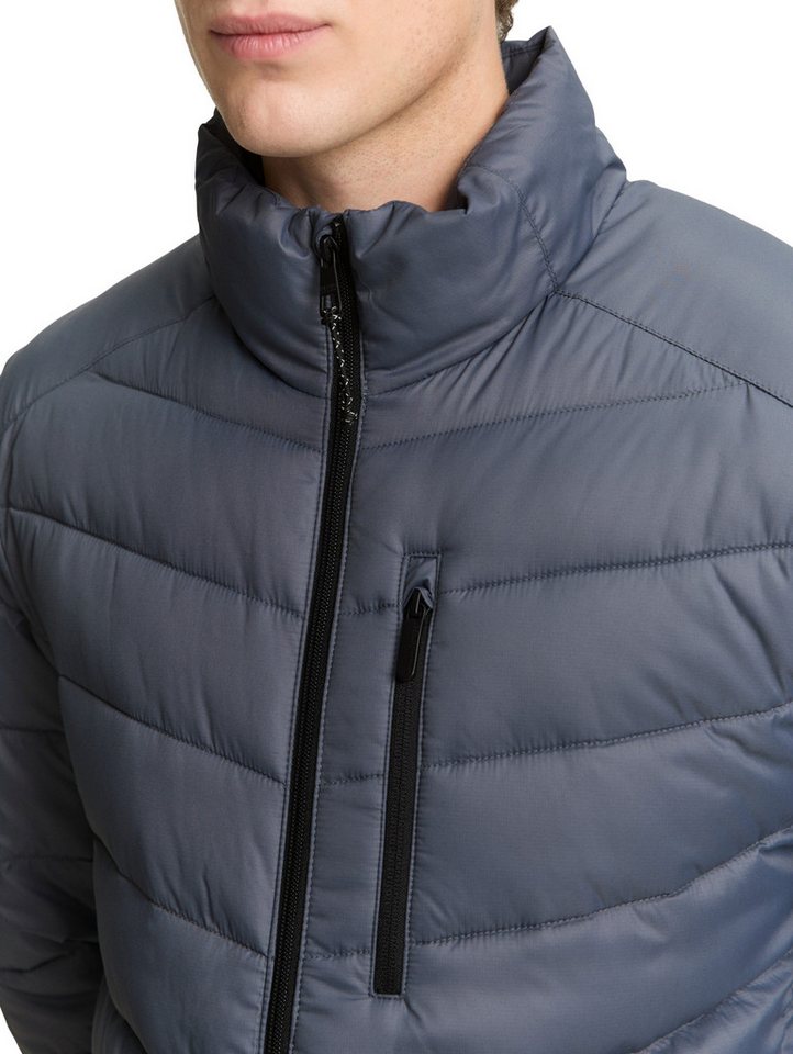 TOM TAILOR Denim Steppjacke mit Stehkragen – Bild 3 von 5