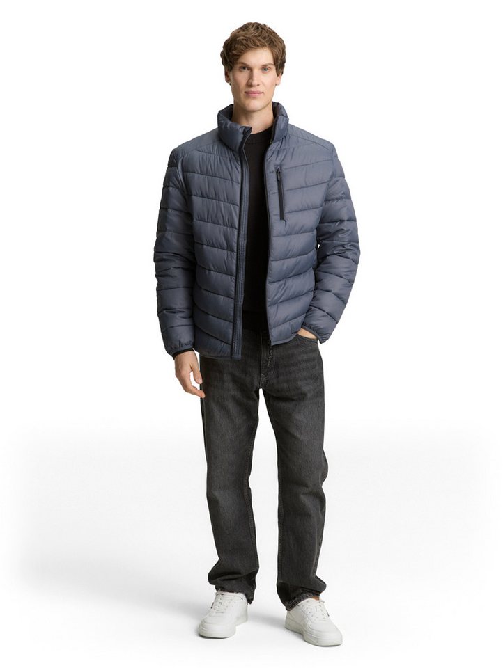 TOM TAILOR Denim Steppjacke mit Stehkragen – Bild 4 von 5