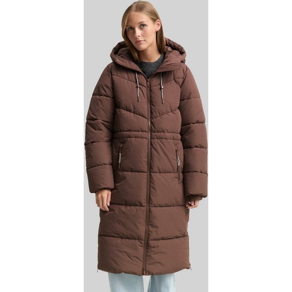 TOM TAILOR Denim Steppmantel Jacken Puffer-Mantel mit Kapuze