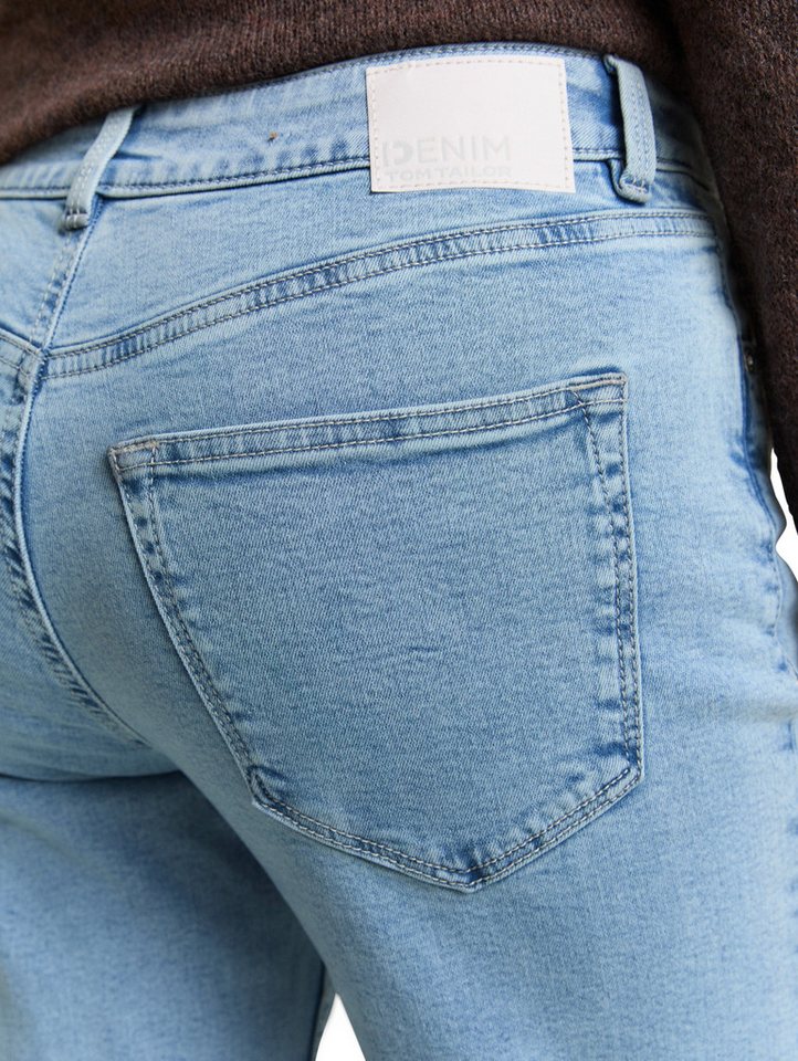 TOM TAILOR Denim Straight-Jeans ELLA im Five-Pocket Style – Bild 3 von 5
