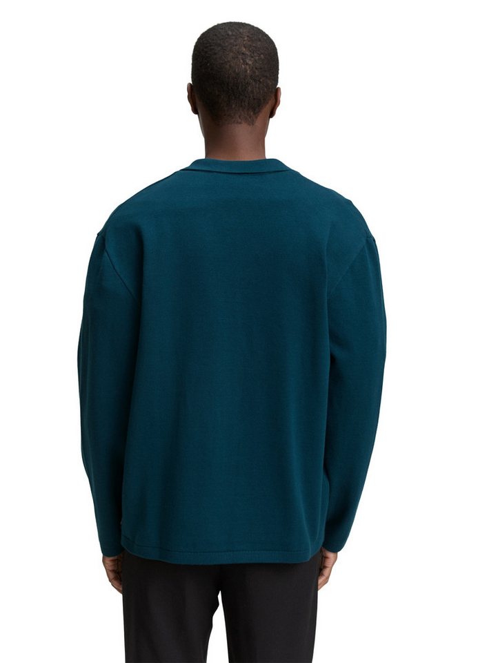 TOM TAILOR Denim Strickpullover mit Reißverschluss – Bild 2 von 5