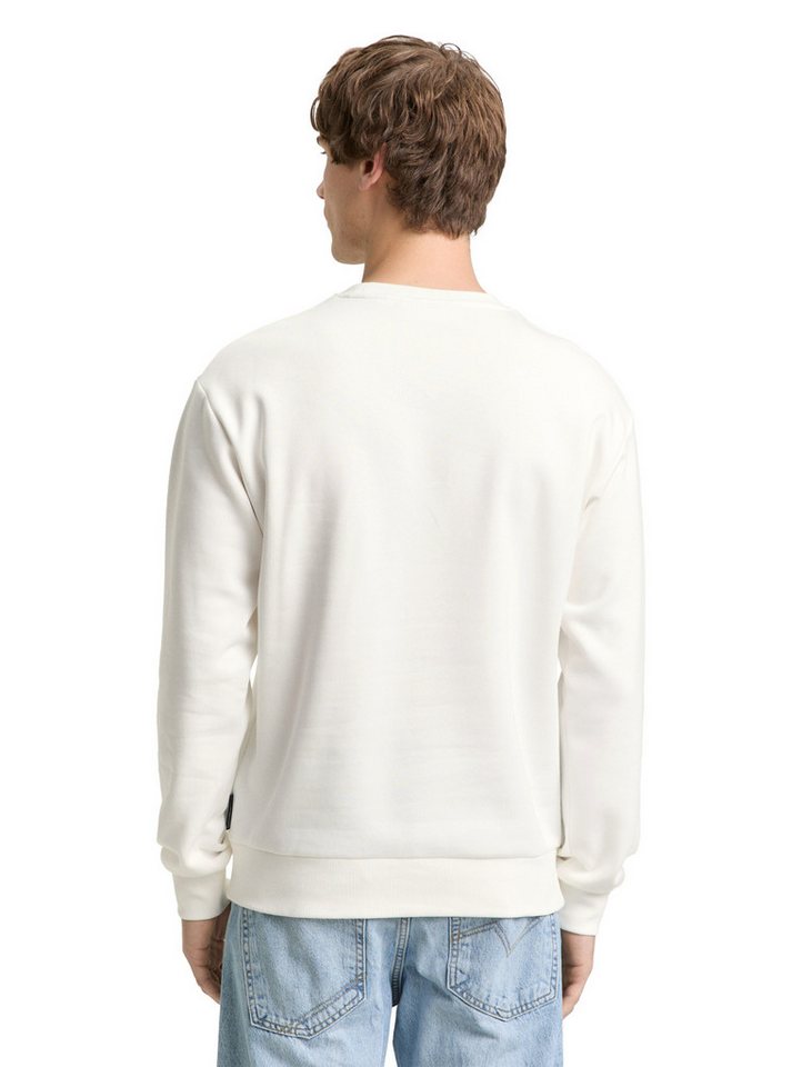 TOM TAILOR Denim Sweater mit Ski-Motiven bestickt – Bild 2 von 5