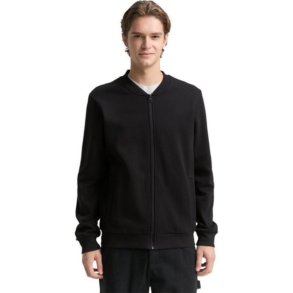TOM TAILOR Denim Sweatshirt mit Rippbündchen