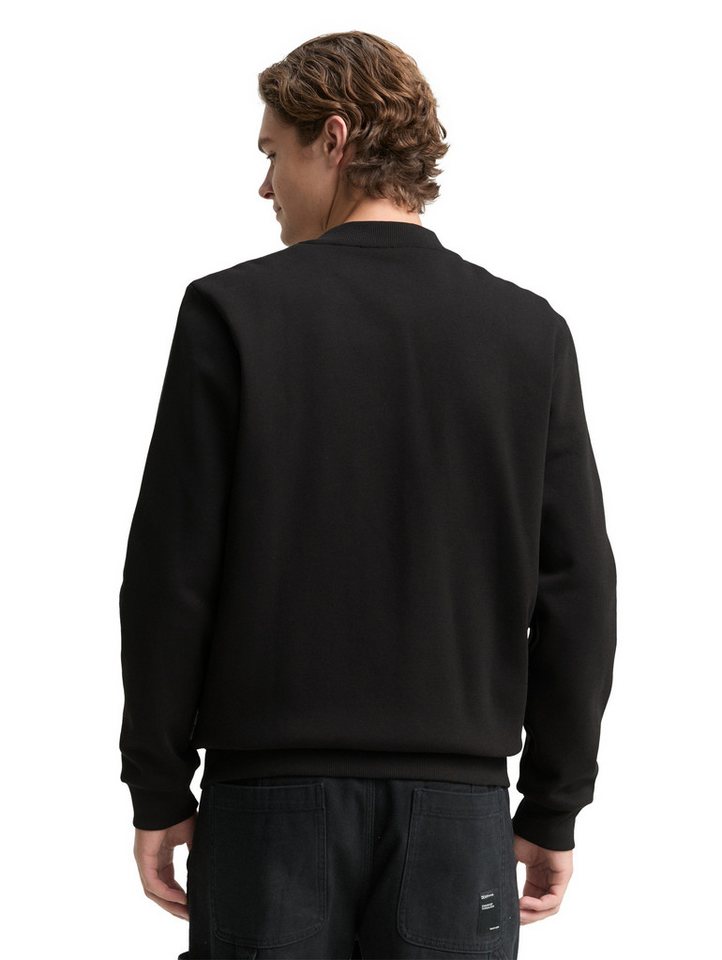 TOM TAILOR Denim Sweatshirt mit Rippbündchen – Bild 2 von 5