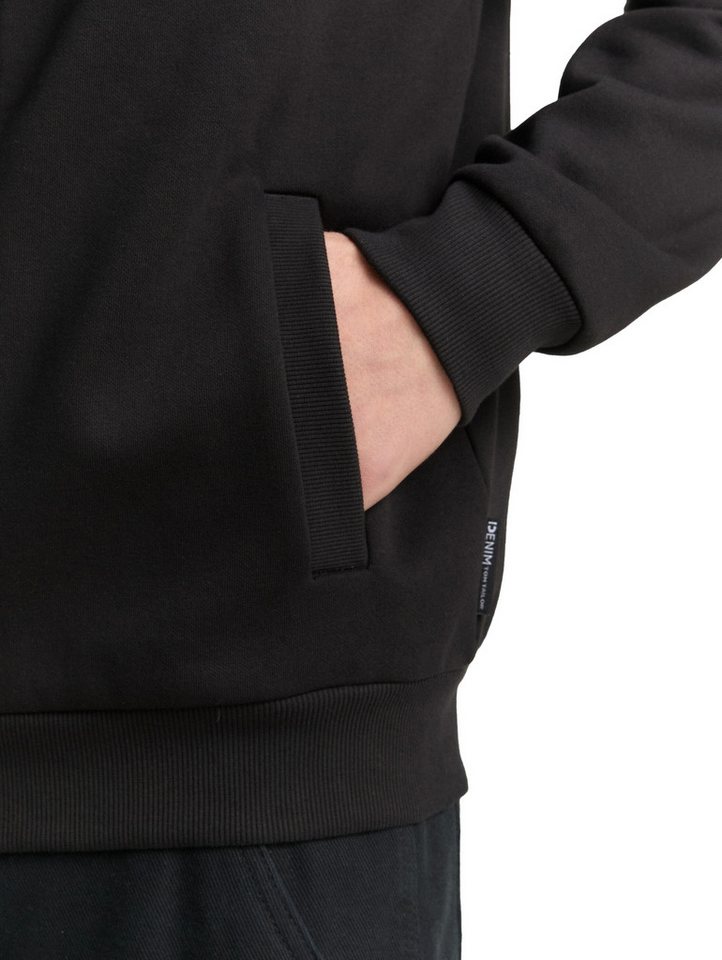 TOM TAILOR Denim Sweatshirt mit Rippbündchen – Bild 3 von 5