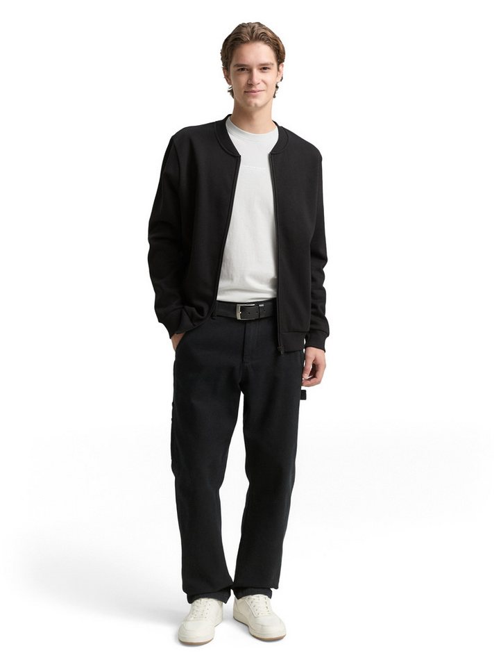 TOM TAILOR Denim Sweatshirt mit Rippbündchen – Bild 4 von 5