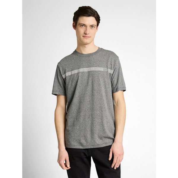 TOM TAILOR Denim T-Shirt in Melange-Optik