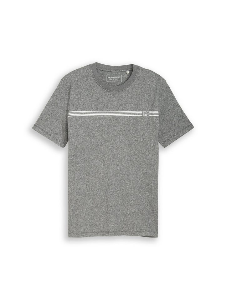 TOM TAILOR Denim T-Shirt in Melange-Optik – Bild 5 von 5