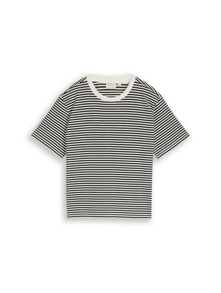 TOM TAILOR Denim T-Shirt mit Streifen Muster – Bild 5 von 5
