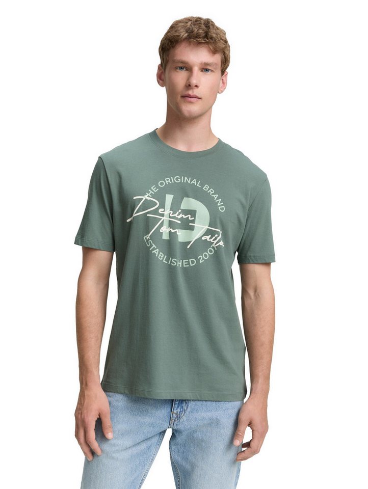 TOM TAILOR Denim T-Shirt (Packung, 3-tlg) mit Print – Bild 2 von 5